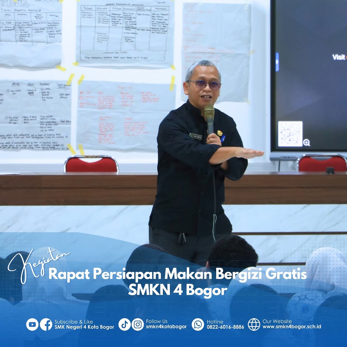 Pengumuman/Rapat MBG SMKN 4 Bogor